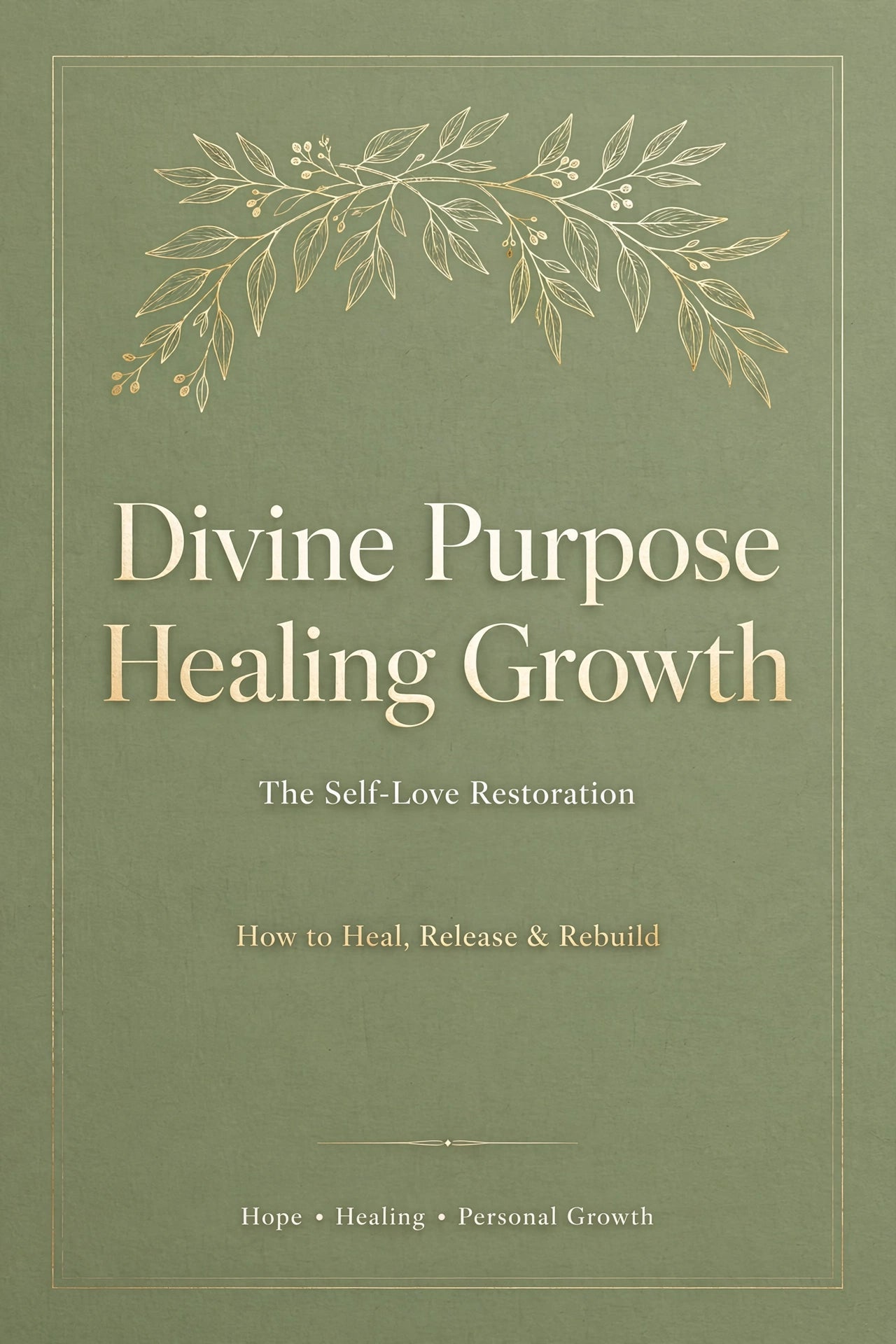 Divine Purpose Healing Growth Book - The Self-Love Restoration - ebooks d the digital product