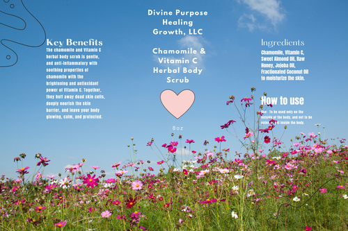Chamomile & Vitamin C Herbal Body Scrub