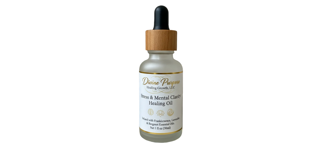 Stress Relief & Mental Clarity Herbal Oil