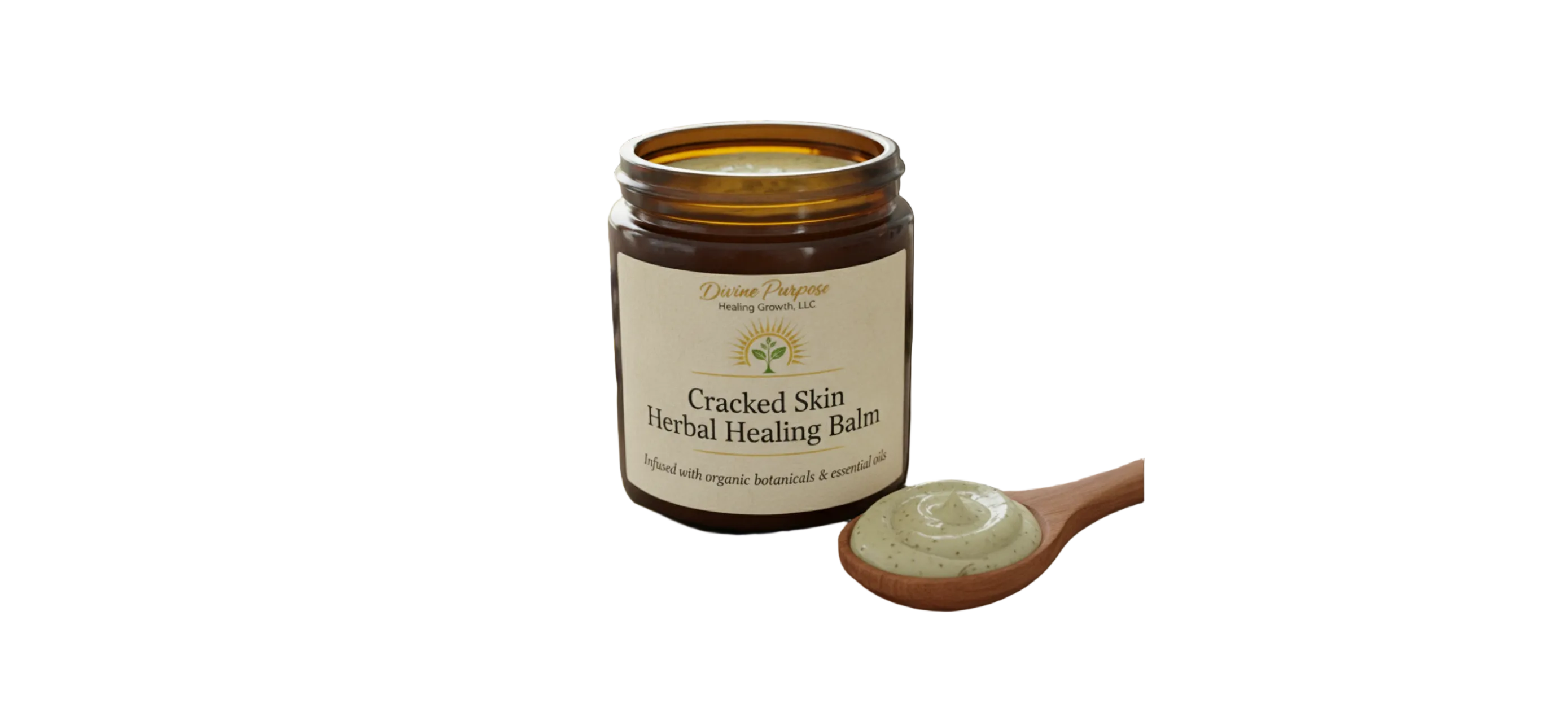 Cracked Skin Herbal Healing Balm