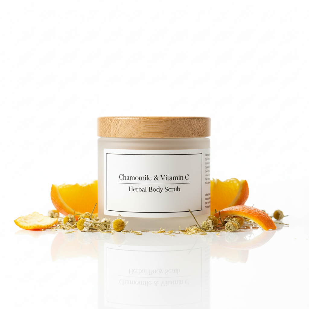 Chamomile & Vitamin C Herbal Body Scrub