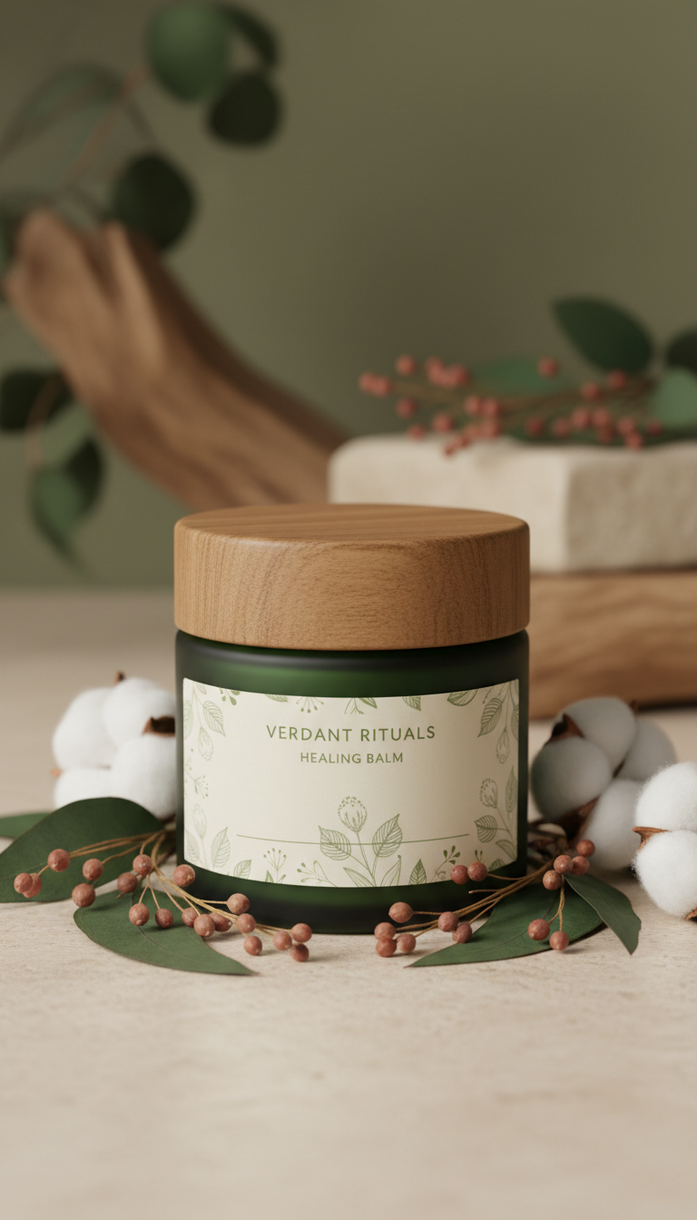 Healing Balm With Calendula Petals