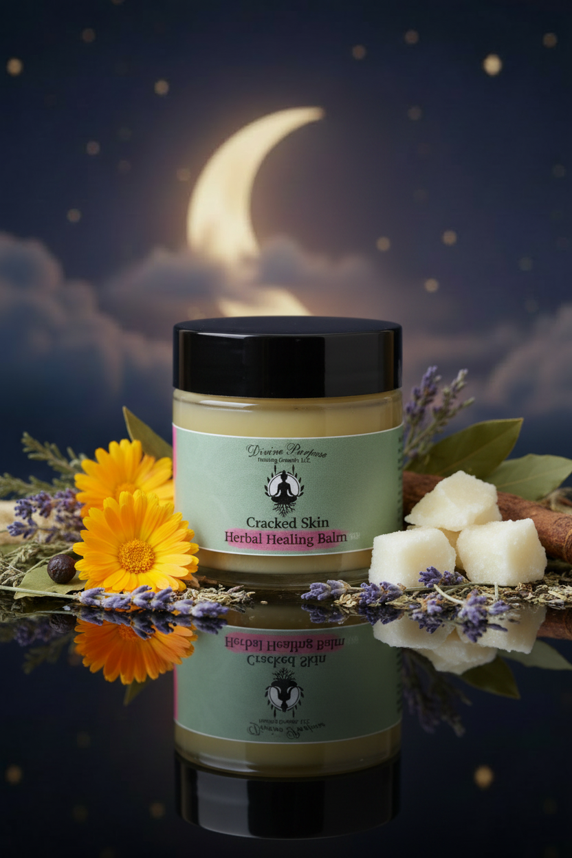 Divine Purpose Healing Growth - Cracked Skin Herbal Healing Balm