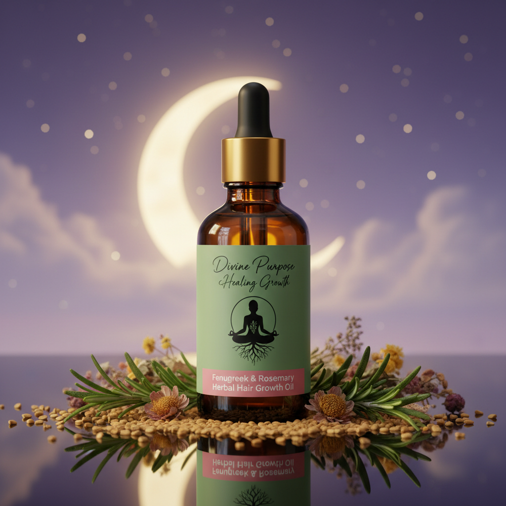 Fenugreek & Rosemary Herbal Hair Growth Oil