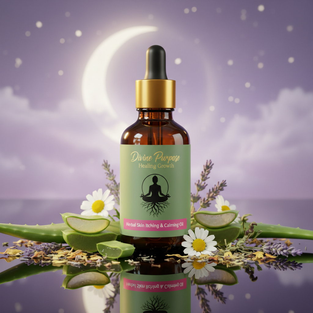 Herbal Skin Itching & Calming Oil