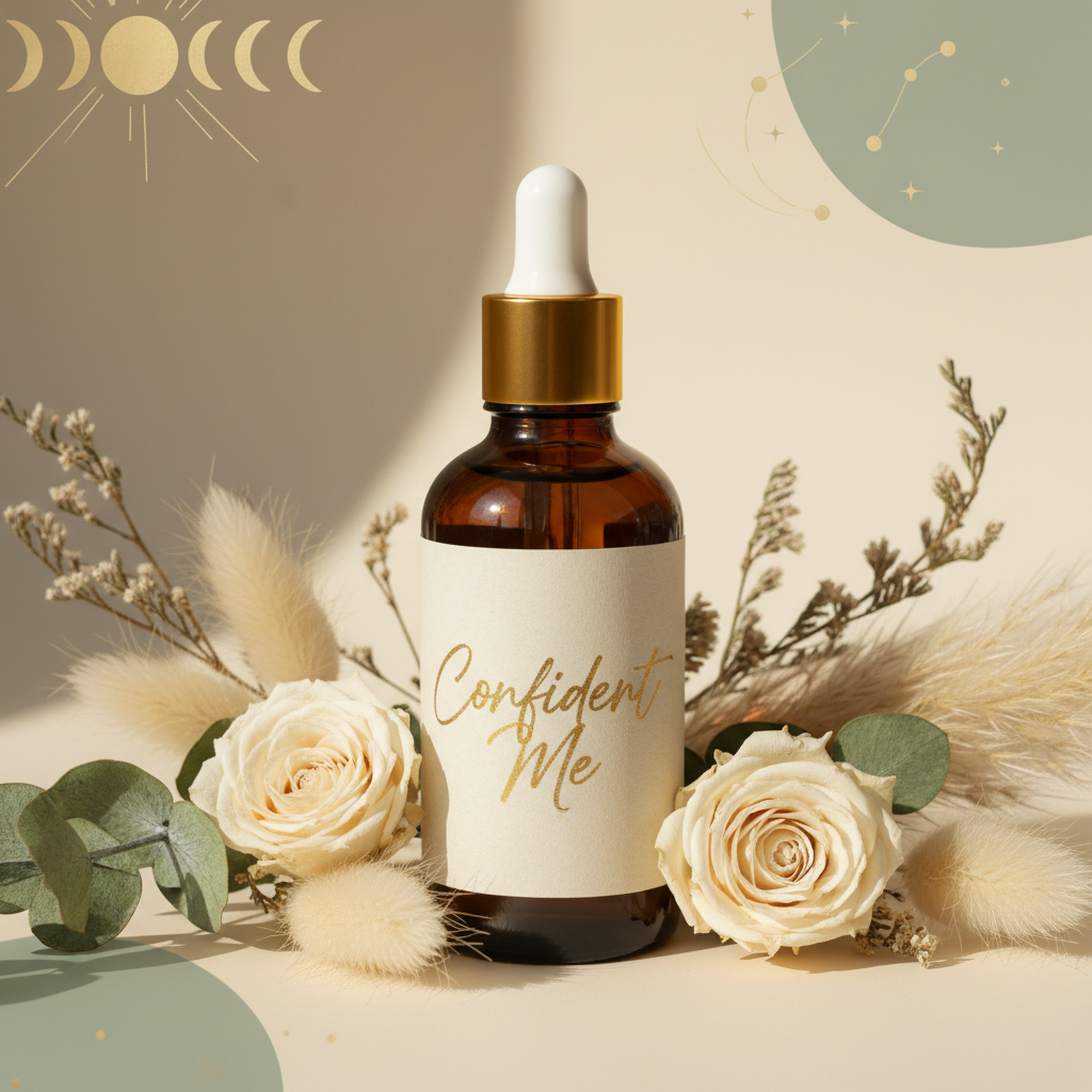 Confident Me Herbal Healing Perfume Body Oil - 4 oz